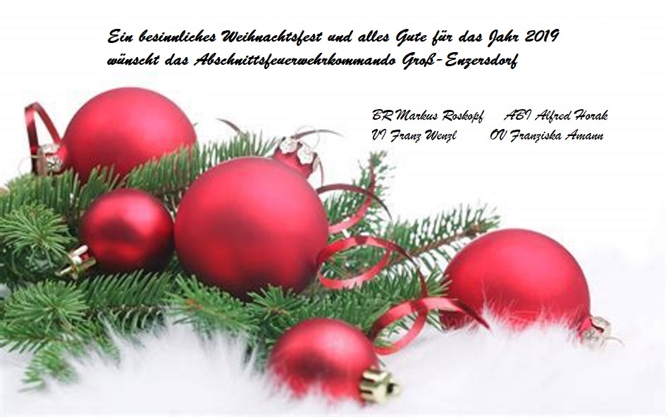 Weihnachten 2018